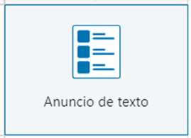 Anuncio de texto en Linkedin