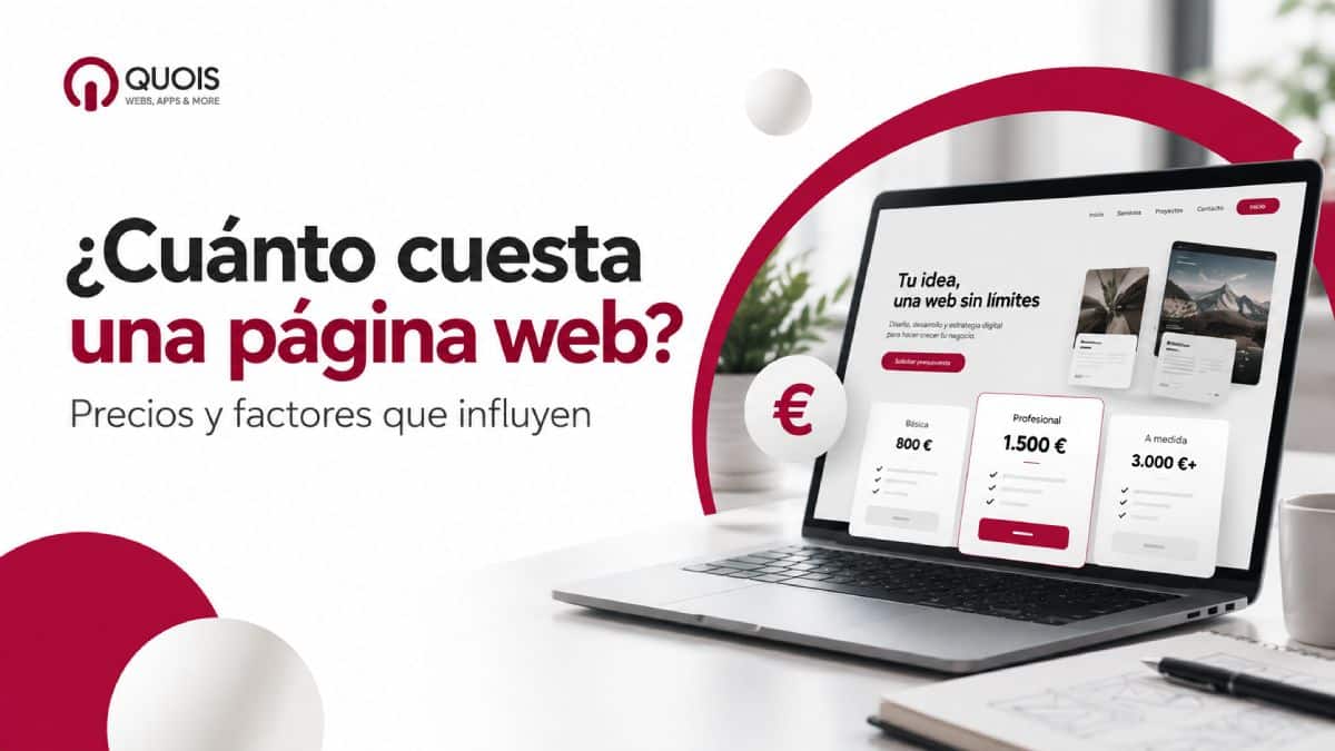 Precio página web profesional